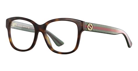 gucci dotted stud plastic optical glasses